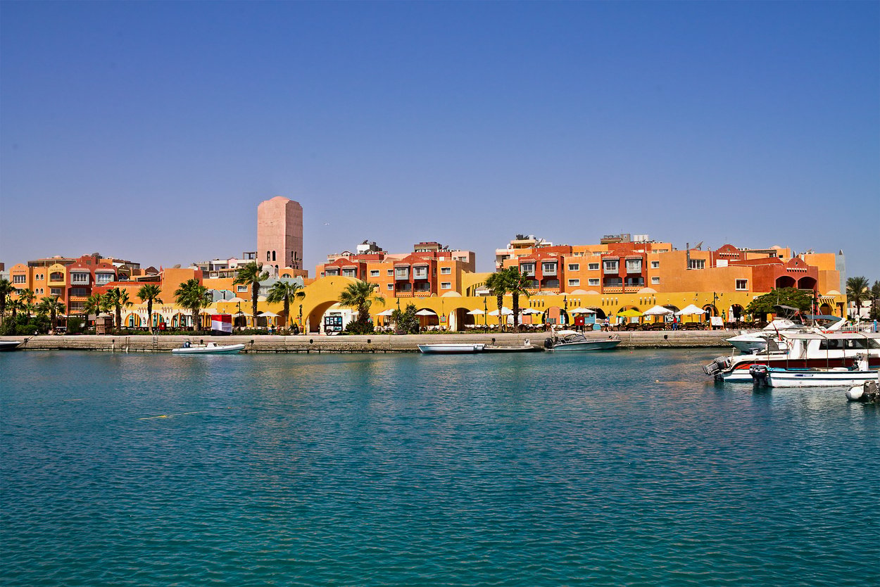 harbor in Hurghada