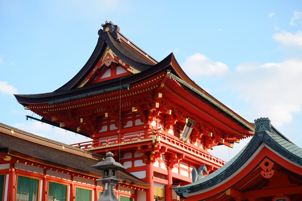 Red and Brown Temple